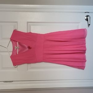 J Crew Pink Silk Dress